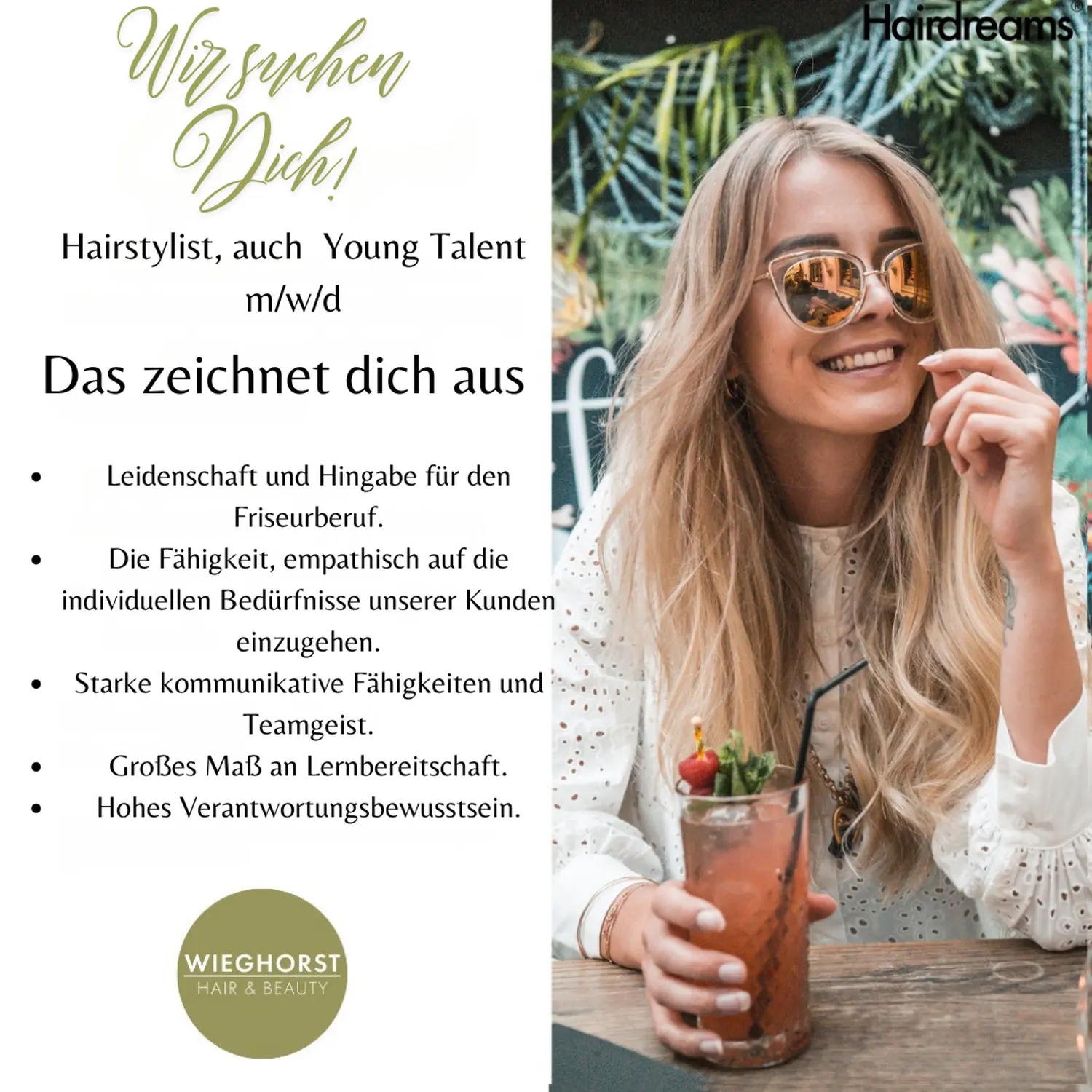 Karriere/Jobs bei Wieghorst Hair & Beauty